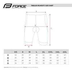 Force FASHION černo-šedý cyklistický dres - krátký rukáv + Force B21 EASY černé cyklokraťasy do pasu s vložkou