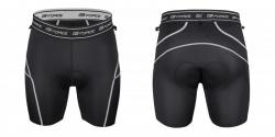 Force FASHION černo-šedý dres + Force BLADE MTB černé cyklokraťasy