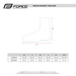 Force Návleky treter FAST černé bez zapínání