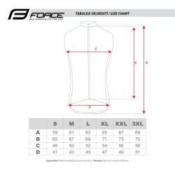 Force FLASH celoreflexní cyklistická vesta POUZE XXL (VÝPRODEJ)