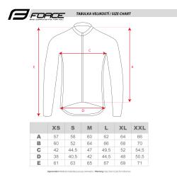 Force FROST čierno-fluo dámska softshell cyklobunda