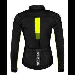 Force FROST černo-fluo dámská softshell cyklobunda
