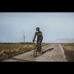 Force FROST černo-fluo dámská softshell cyklobunda