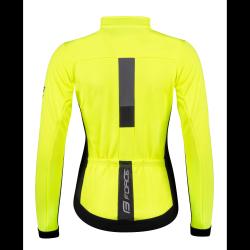 Force FROST LADY fluo-černá dámská softshell cyklobunda
