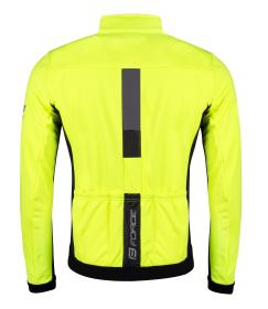Force FROST fluo-černá pánská softshell cyklobunda