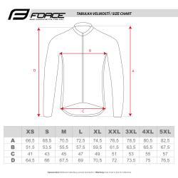 Force FROST černo-fluo pánská softshell cyklobunda