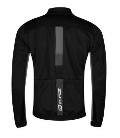 Force FROST černo-šedá pánská softshell cyklobunda