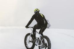 Force FROST čierno-fluo pánska softshell cyklobunda