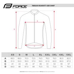 Force FROST černo-fluo pánská softshell cyklobunda