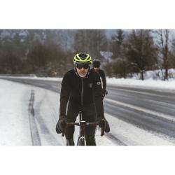 Force FROST černo-šedá pánská softshell cyklobunda