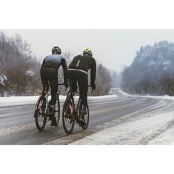 Force FROST černo-šedá pánská softshell cyklobunda