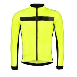 Force FROST fluo-černá pánská softshell cyklobunda