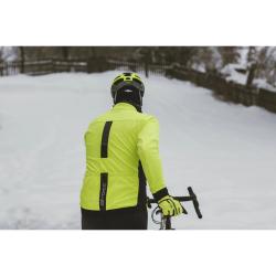 Force FROST fluo-černá pánská softshell cyklobunda