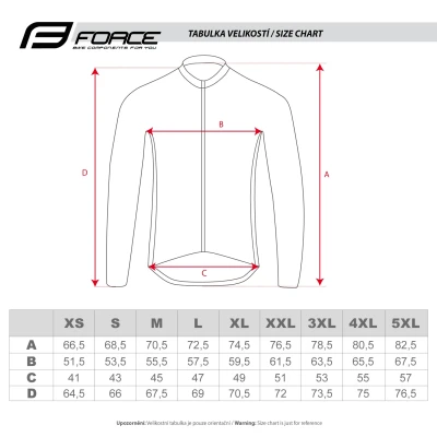 Force FROST černo-fluo pánská softshell cyklobunda