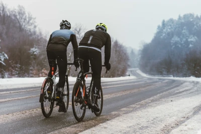 Force FROST černo-šedá pánská softshell cyklobunda