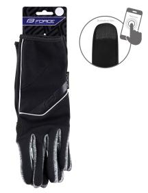 Force GALE čierne softshell, jar-jeseň