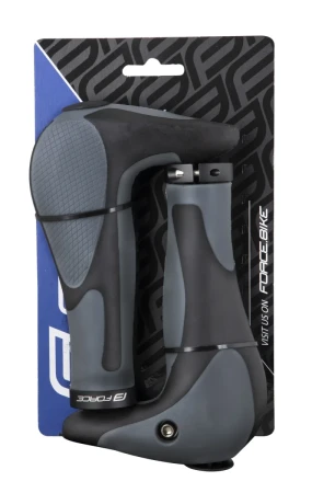 Force GEL s integrovanými rohy 113mm, černo-šedá madla (VÝPRODEJ)