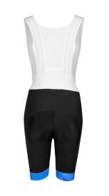 Force GEM LADY černo-modré dámské cyklokraťasy se šráky a vložkou