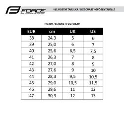 Force GO černé pánské cyklotretry POUZE EU 43 (VÝPRODEJ)