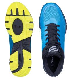 Force GO modro-černo-fluo cyklistické tretry POUZE EU 40 (VÝPRODEJ)