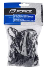 Force Gumicuk upínací síť, 25 x 25 cm, černý