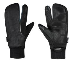 Force HOT RAK PRO 3+1 čierne rukavice zimné