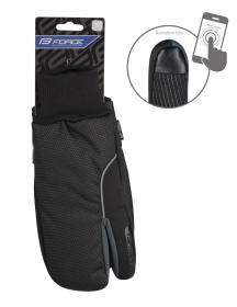 Force HOT RAK PRO 3+1 černé rukavice zimní