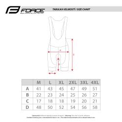 Force JOURNEY černé kraťasy se šráky a vložkou