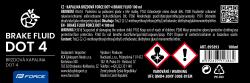 Force Kapalina brzdová DOT-4 Brake Fluid 100ml