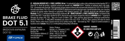 Force Kapalina brzdová DOT-5.1 Brake Fl. 100ml (VÝPRODEJ)