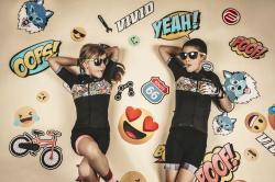 Force KID VICTORY růžové dětské cyklokraťasy s vložkou