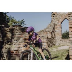 Force KID VICTORY čierne kraťasy so šrákmi a vložkou