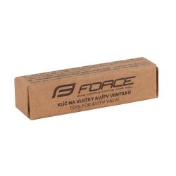 Force Klíč na vložky AV/FV ventilků, hliník, modrý