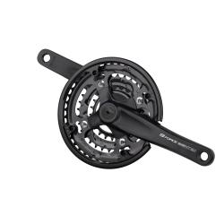 Force Kľuky EIGHT3.1 Al 42/32/22z 175mm, čierne