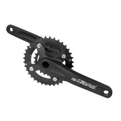 Force Kliky TEN2.3+ Al 36/22z s osou 175mm, černé