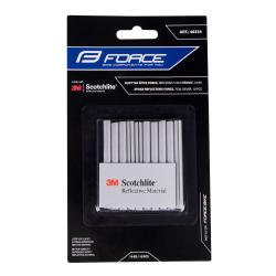 Force Klipy na špice Force, reflexné 7 cm strieborné 10 ks