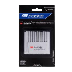 Force Klipy na špice Force, reflexní 7 cm stříbrné 36 ks