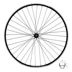 Force Kolo přední CLASSIC 622x19 V HBTX500 36d Force Kolo přední CLASSIC 622x19 V HBTX500 36d