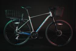 Force Košík na riadidlá KLICK 31,8mm, čierny