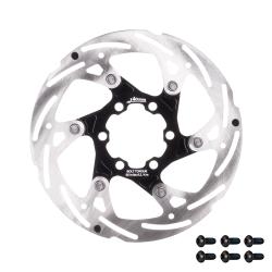 Force Kotúč brzdový 140 mm, 6 dier, čierny