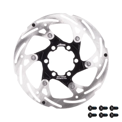 Force Kotouč brzdový 140 mm, 6 děr, černý Force Kotouč brzdový 140 mm, 6 děr, černý