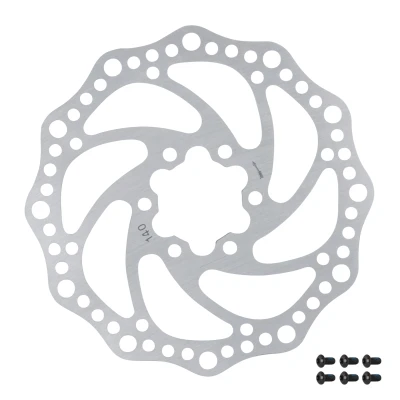 Force Kotouč brzdový -6 140 mm, 6 děr, stříbrný Force Kotouč brzdový -6 140 mm, 6 děr, stříbrný