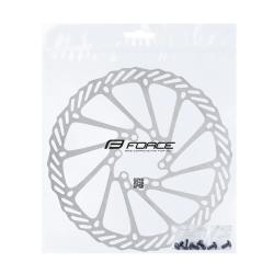 Force Kotouč brzdový -7 180 mm, 6 děr, stříbrný