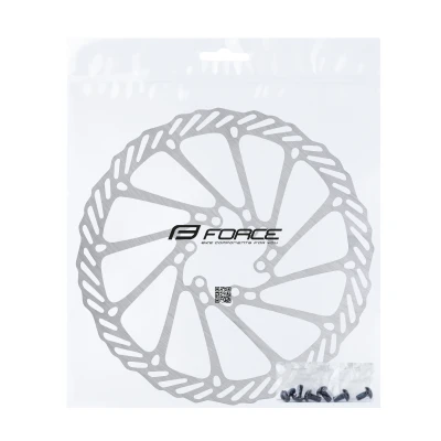 Force Kotouč brzdový -7 180 mm, 6 děr, stříbrný