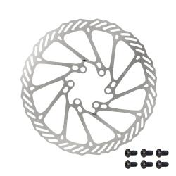 Force Kotouč brzdový Force-2 160 mm, 6 děr, stříbrný Force Kotouč brzdový Force-2 160 mm, 6 děr, stříbrný
