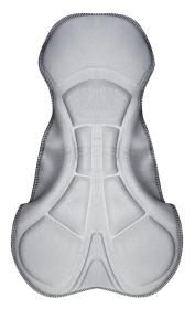 Force B38 čierne cyklokraťasy so šrákmi s vložkou