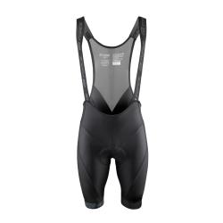 Force B51 čierne cyklistické nohavice - so šrákmi a vložkou