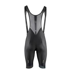 Force B51 černé cyklistické kalhoty - se šráky a vložkou