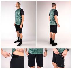 Force MOUNT MTB černé cyklokraťasy bez vložky