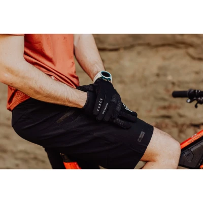 Force MOUNT MTB černé cyklokraťasy bez vložky